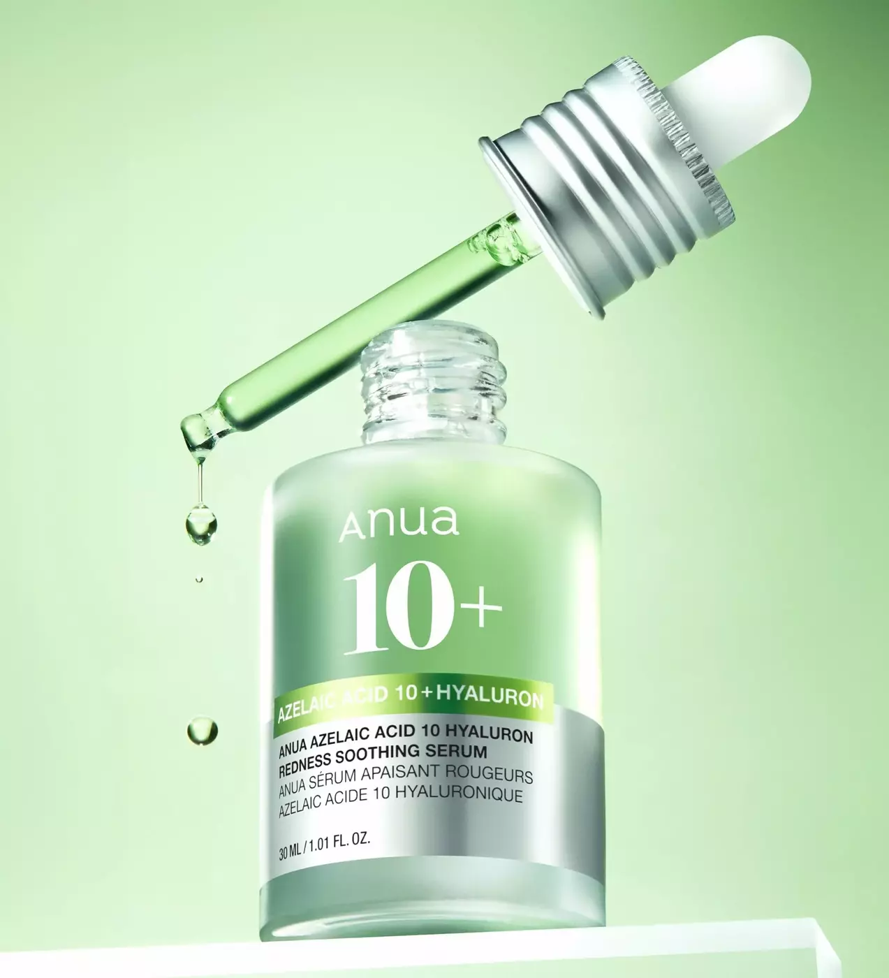 Сироватка з азелаїновою кислотою 10% ANUA Azelaic Acid 10 Hyaluron Redness Soothing Serum, 30 мл 