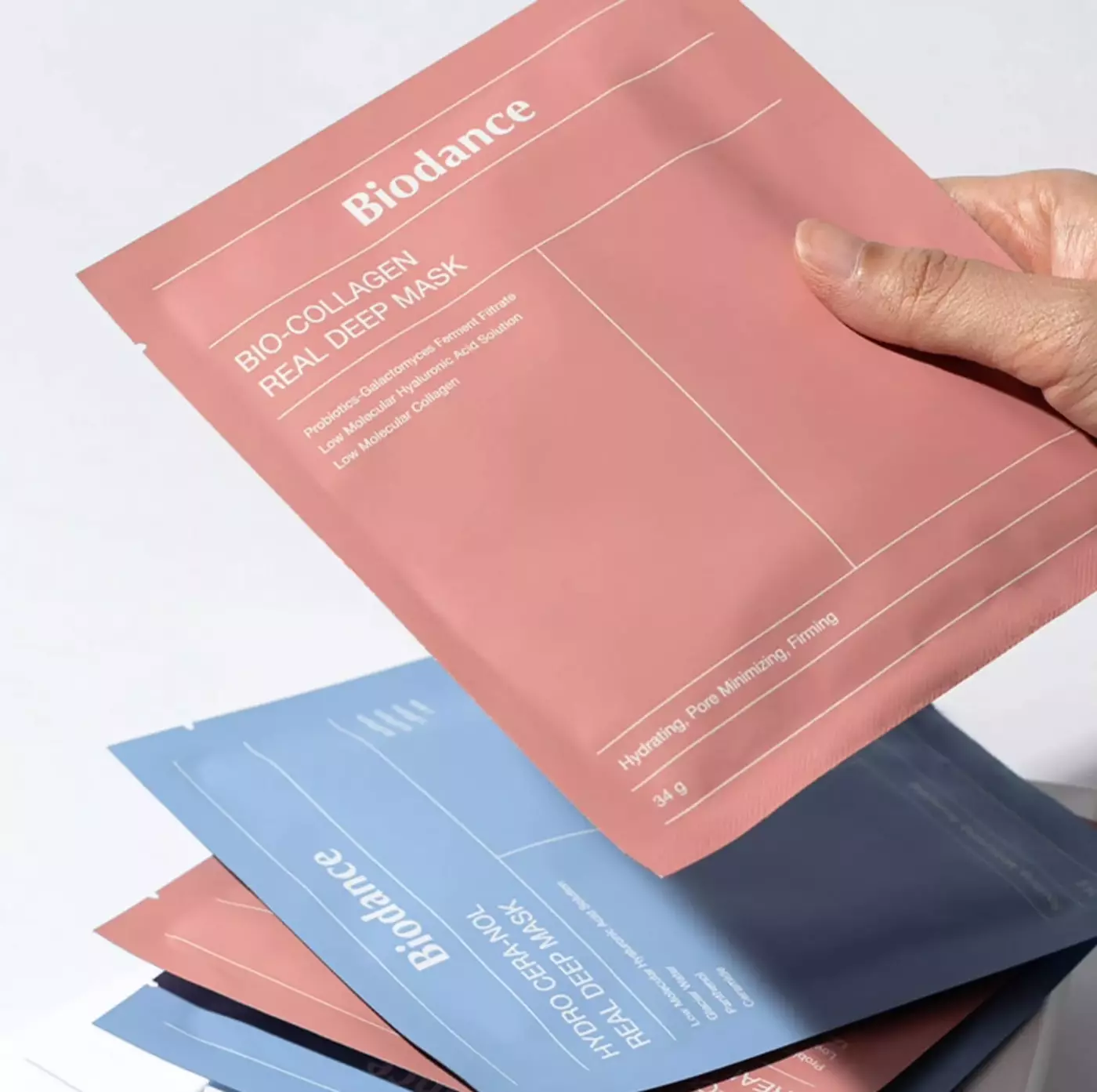 Нічна гідрогелева маска з колагеном для еластичності шкіри BIODANCE Bio-Collagen Real Deep Mask, 34g (1 шт.)