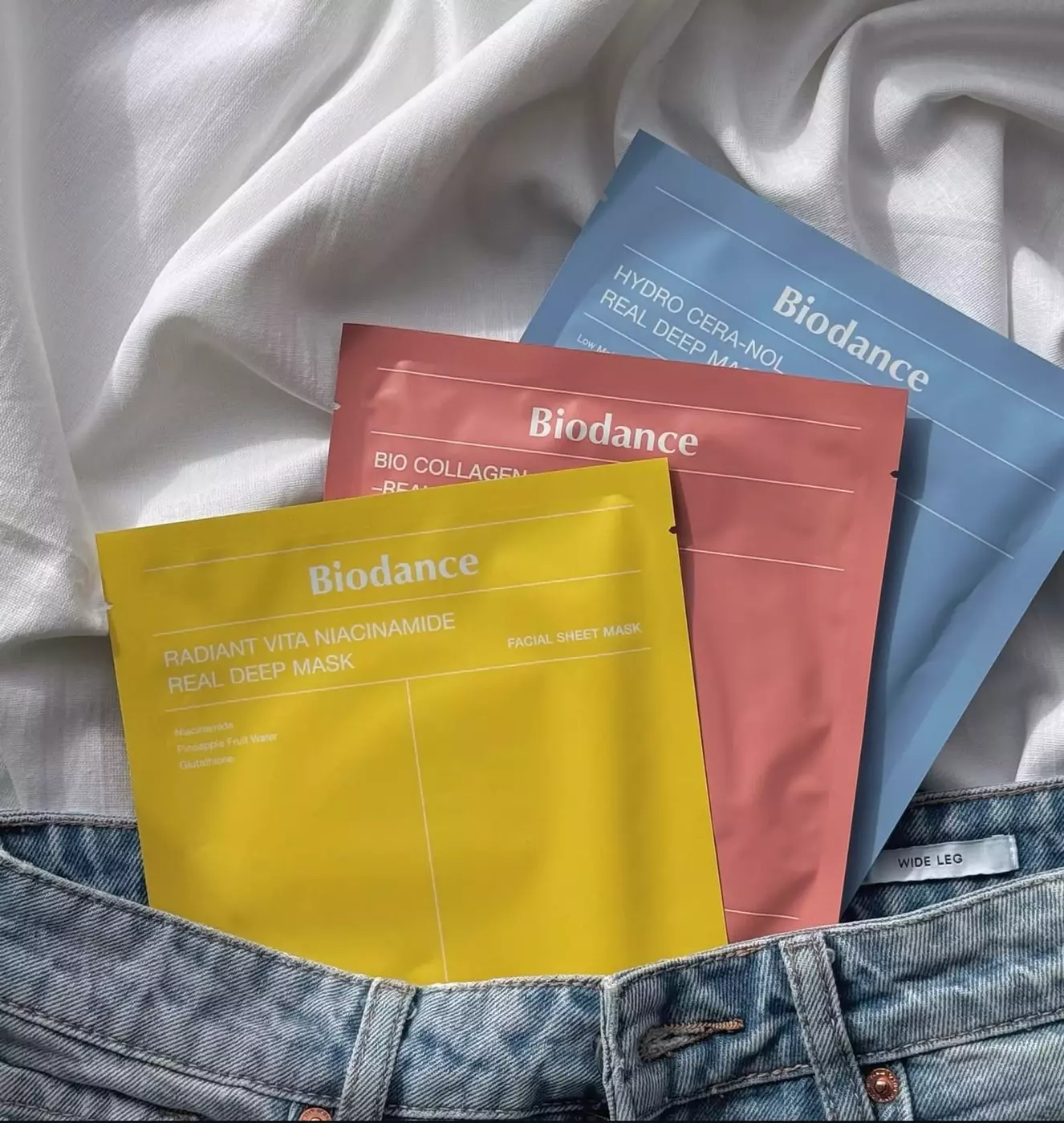 Нічна гідрогелева маска з колагеном для еластичності шкіри BIODANCE Bio-Collagen Real Deep Mask, 34g (1 шт.)