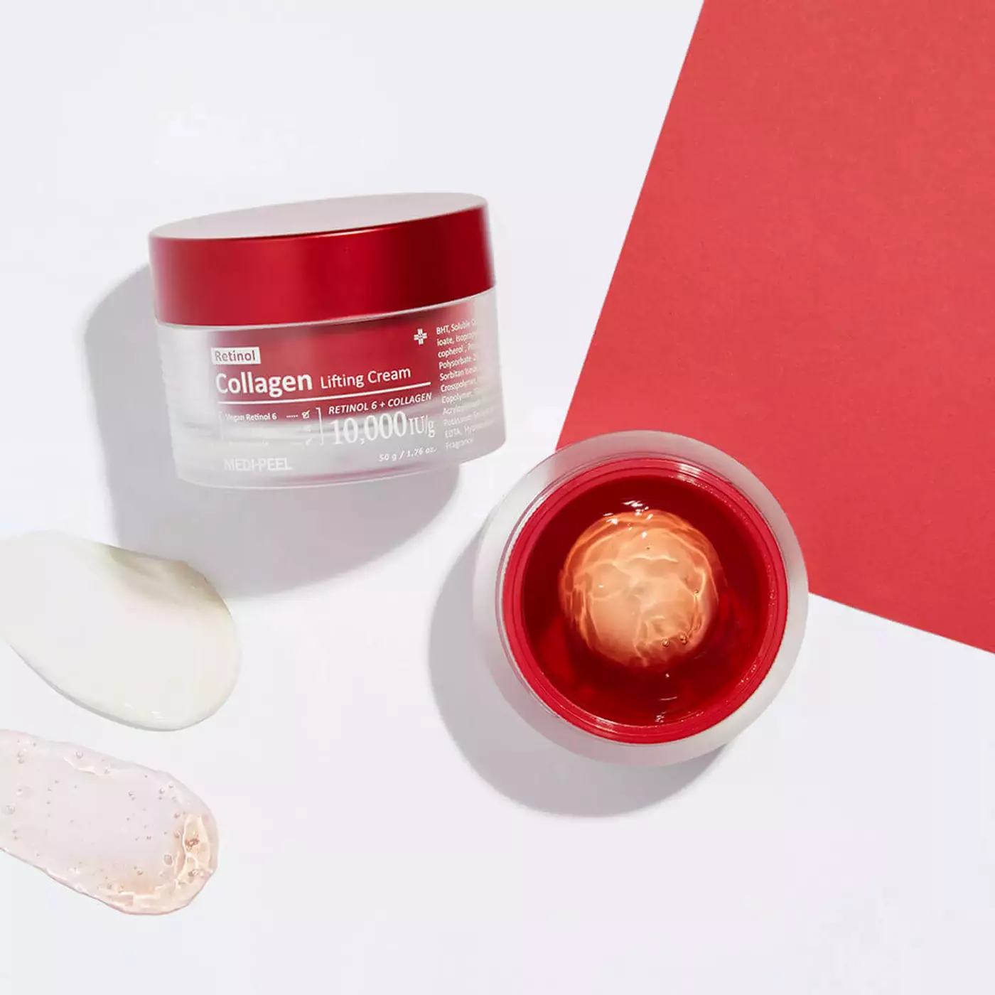 Двофазний ліфтинг-крем з колагеном та ретинолом MEDI-PEEL Retinol Collagen Lifting Cream, 50 ml