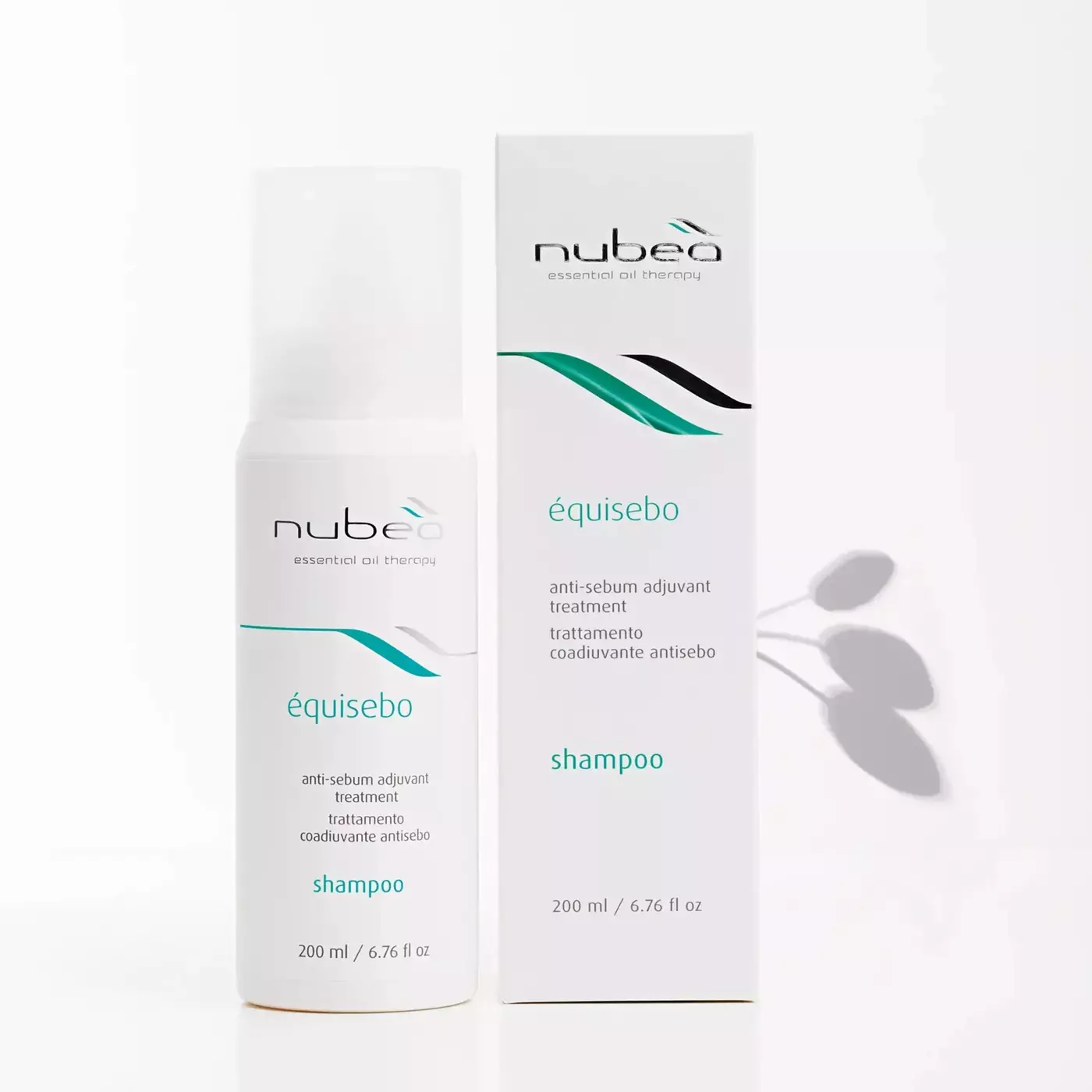 Шампунь для жирної шкіри голови Nubea Equisebo, 200 мл