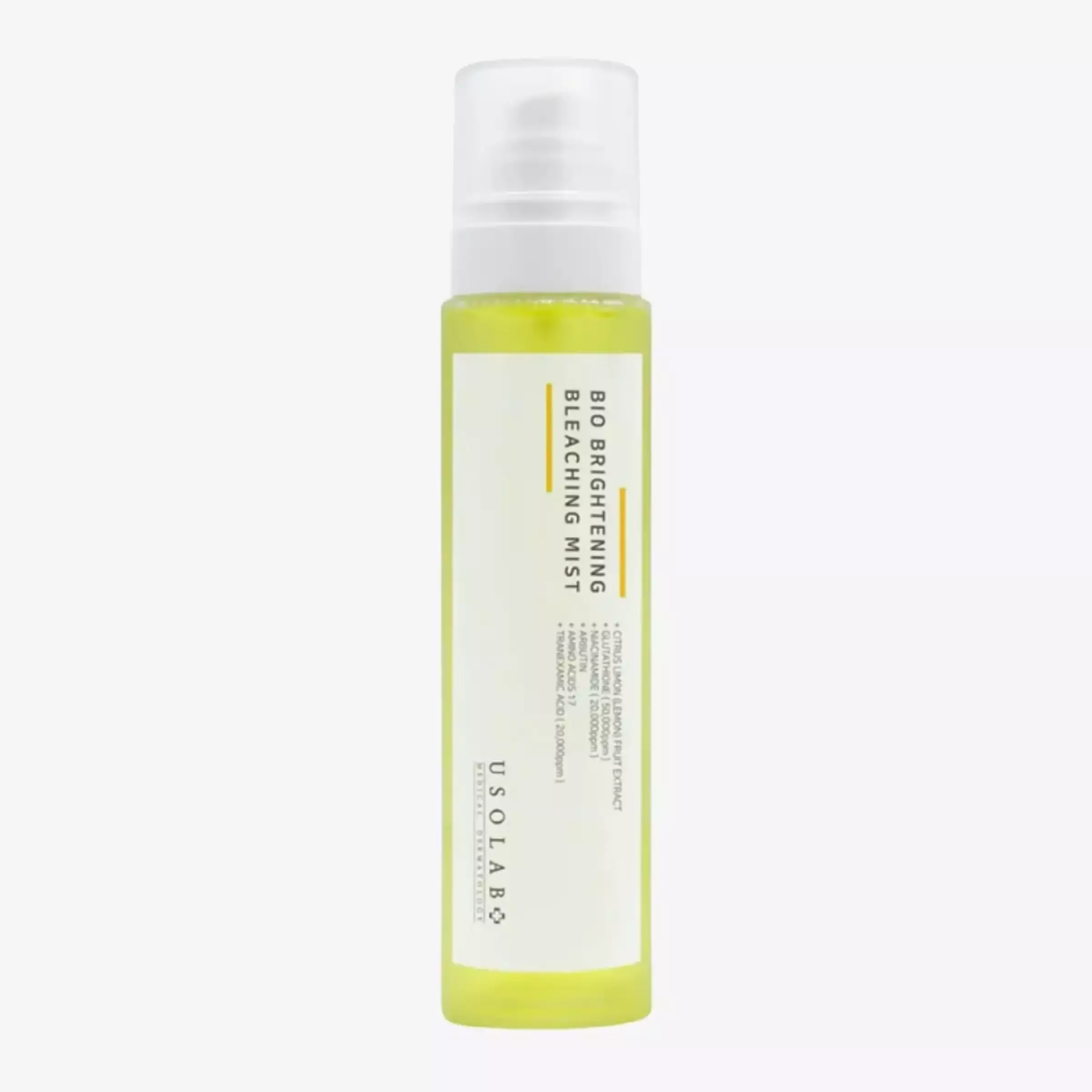 Освітлюючий тонер-міст для обличчя USOLAB Bio Brightening Bleaching Mist, 150 ml 