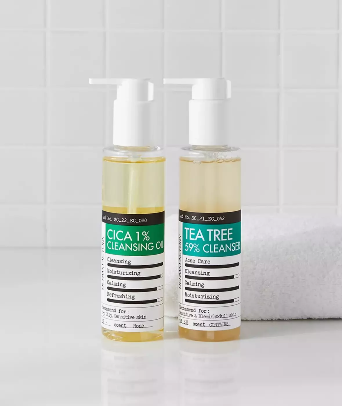 Очищуючий гель для проблемної шкіри з 59% чайного дерева DERMA FACTORY TEA TREE 59% GEL CLEANSER