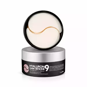 Патчі з перлами і алмазною пудрою Medi-Peel Hyaluron Dark Benone Peptide Eye Patch, 60 шт.