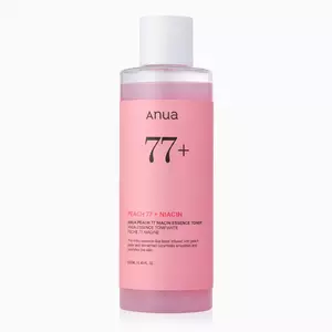 Зволожувальний тонер-есенція з екстрактом персика Anua Peach 77% Niacin Essence Toner, 250 ml