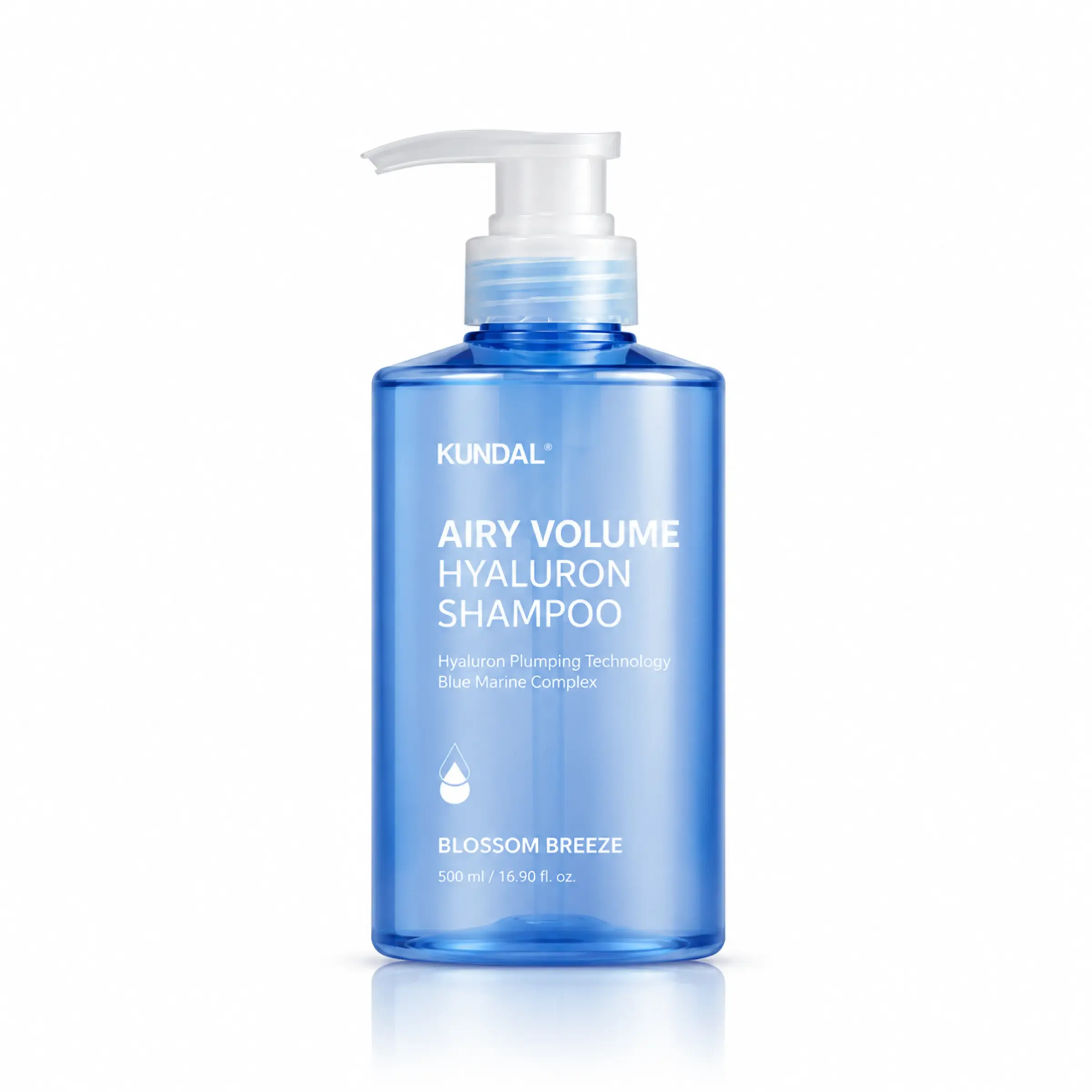 Зволожувальний шампунь для об’єму волосся KUNDAL Airy Volume Hyaluron Shampoo Blossom Breeze, 500 мл
