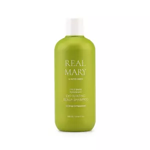 Глибокоочищаючий відлущуючий шампунь з соком розмарину RATED GREEN Real Mary Cold Brewed Rosemary Exfoliating Scalp Shampoo, 400 мл