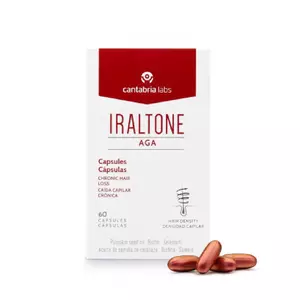 Капсули для боротьби з хронічною втратою волосся Cantabria Labs IRALTONE AGA Capsules, 60 шт.