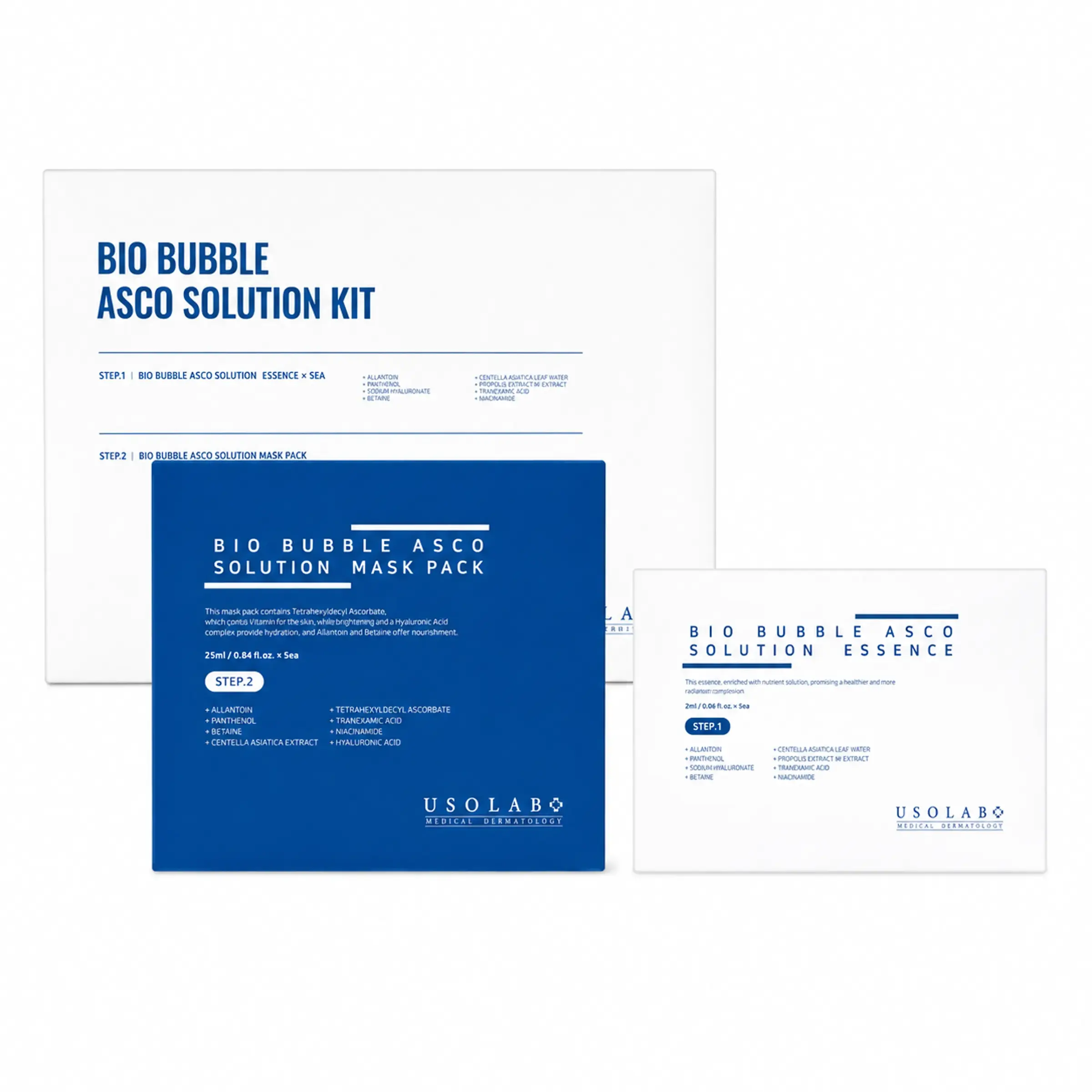 Набір для карбоксітерапії на 5 процедур Usolab Bio Bubble Asco Solution Kit
