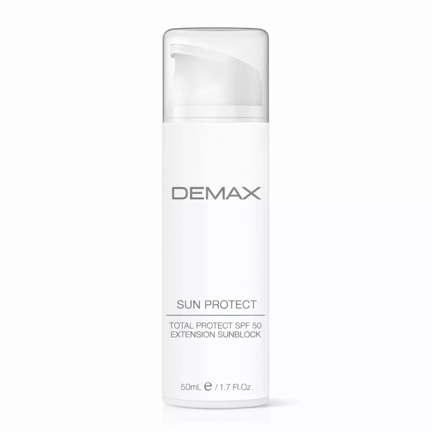 Захисний професійний сонцезахист DEMAX Sun Protect Total Protect SPF50 Extension Sunblock, 50 мл 