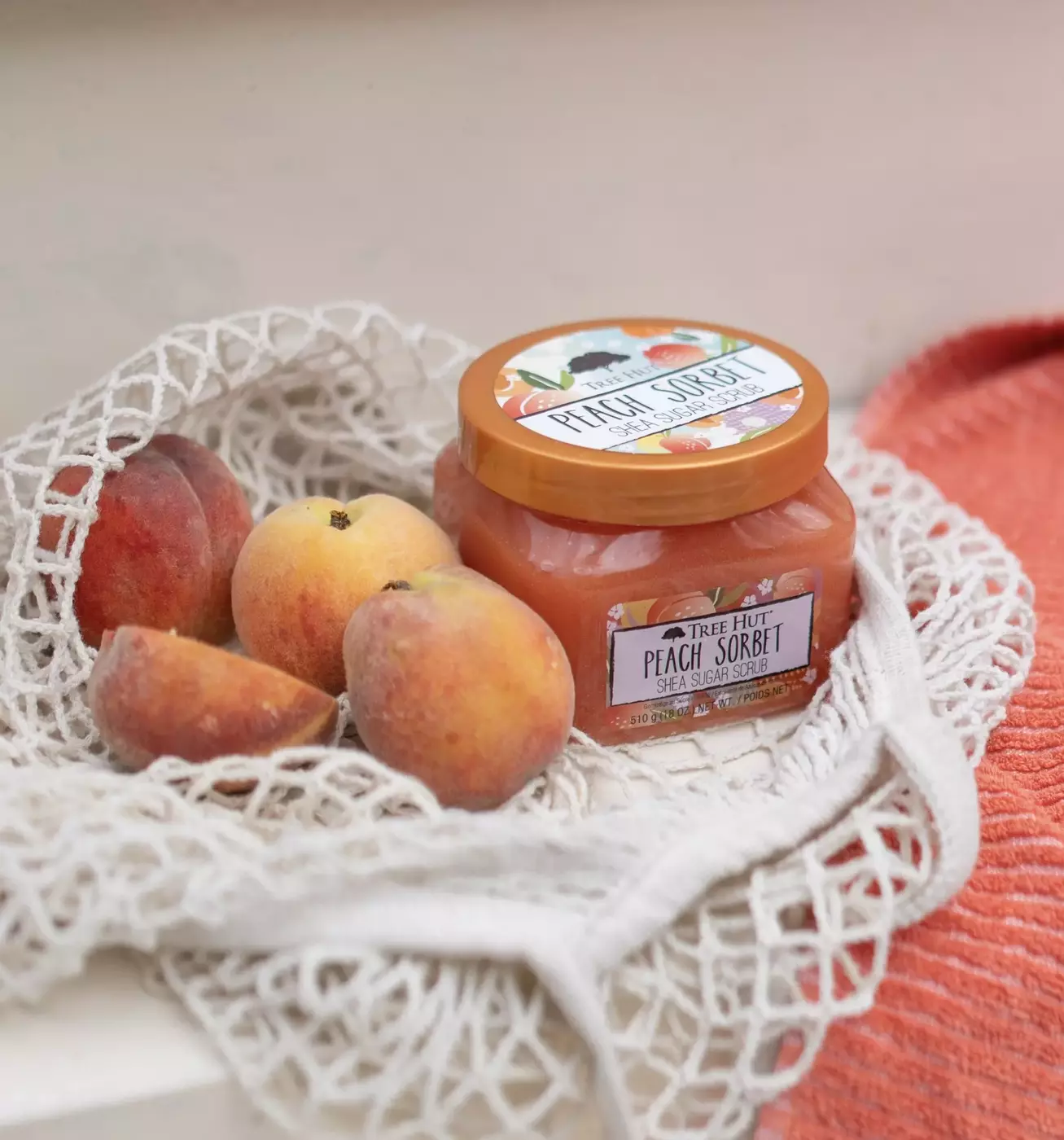 Скраб для тіла Tree Hut Peach Sorbet Sugar Scrub, 510 g