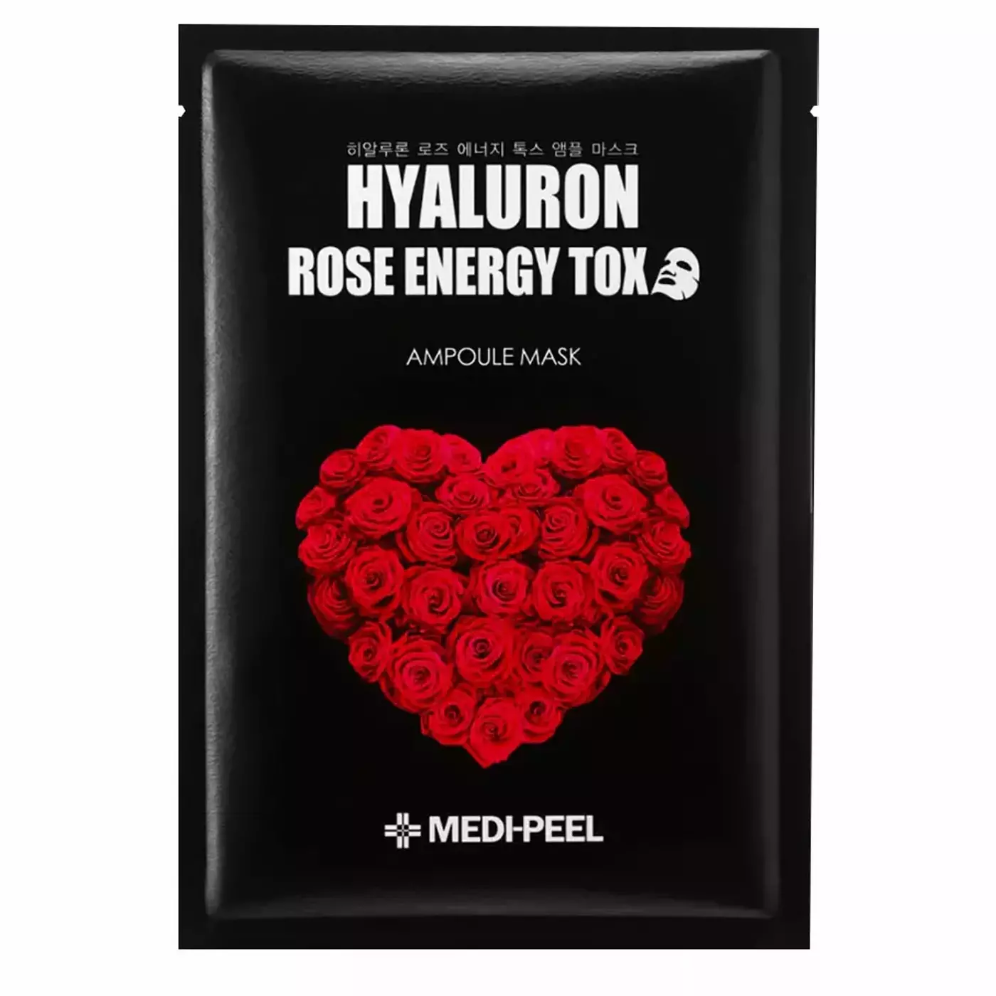 Тканинна маска для обличчя з трояндою MEDI-PEEL Hyaluron Rose Energy Tox Ampoule Mask 1 шт., 30 мл 