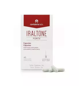 Капсули для зміцнення волосся та нігтів Cantabria Labs Iraltone Forte Capsules, 60 шт