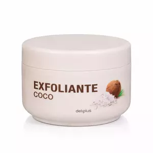 Кокосовий скраб для тіла з олією жожоба Deliplus Exfoliante Corporal Coco, 250 ml