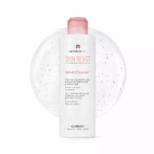 Cantabria Labs Skin Resist Velvet Cleanser, 200 ml - делікатний гель для демакіяжу та очищення чутливої шкіри
