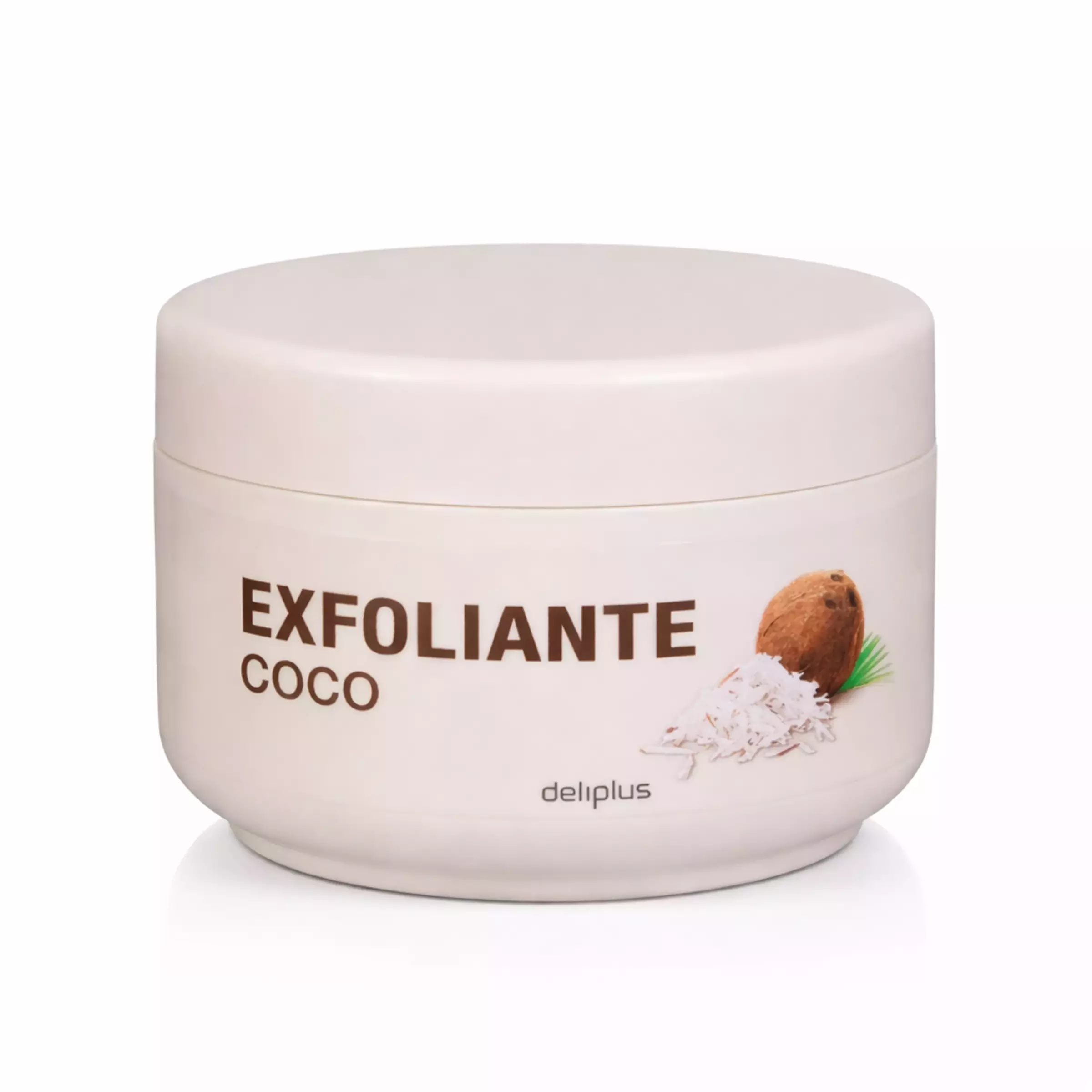 Кокосовий скраб для тіла з олією жожоба Deliplus Exfoliante Corporal Coco, 250 ml