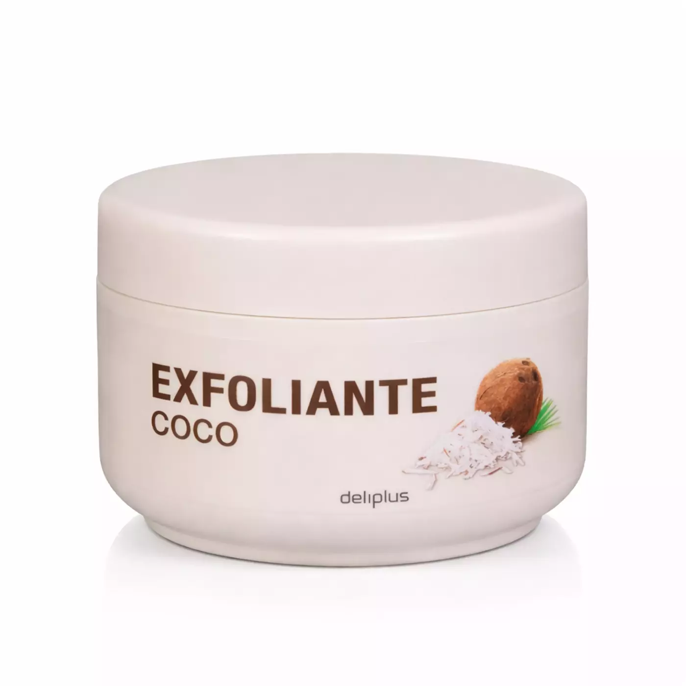 Кокосовий скраб для тіла з олією жожоба Deliplus Exfoliante Corporal Coco, 250 ml