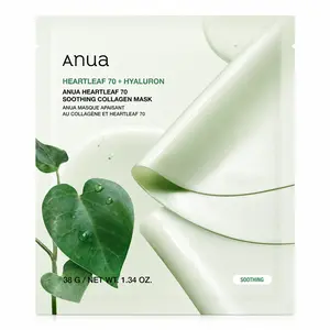 Колагенова маска з хауттюйнією серцевидною ANUA Heartleaf 70 Soothing Collagen Mask, 34 g