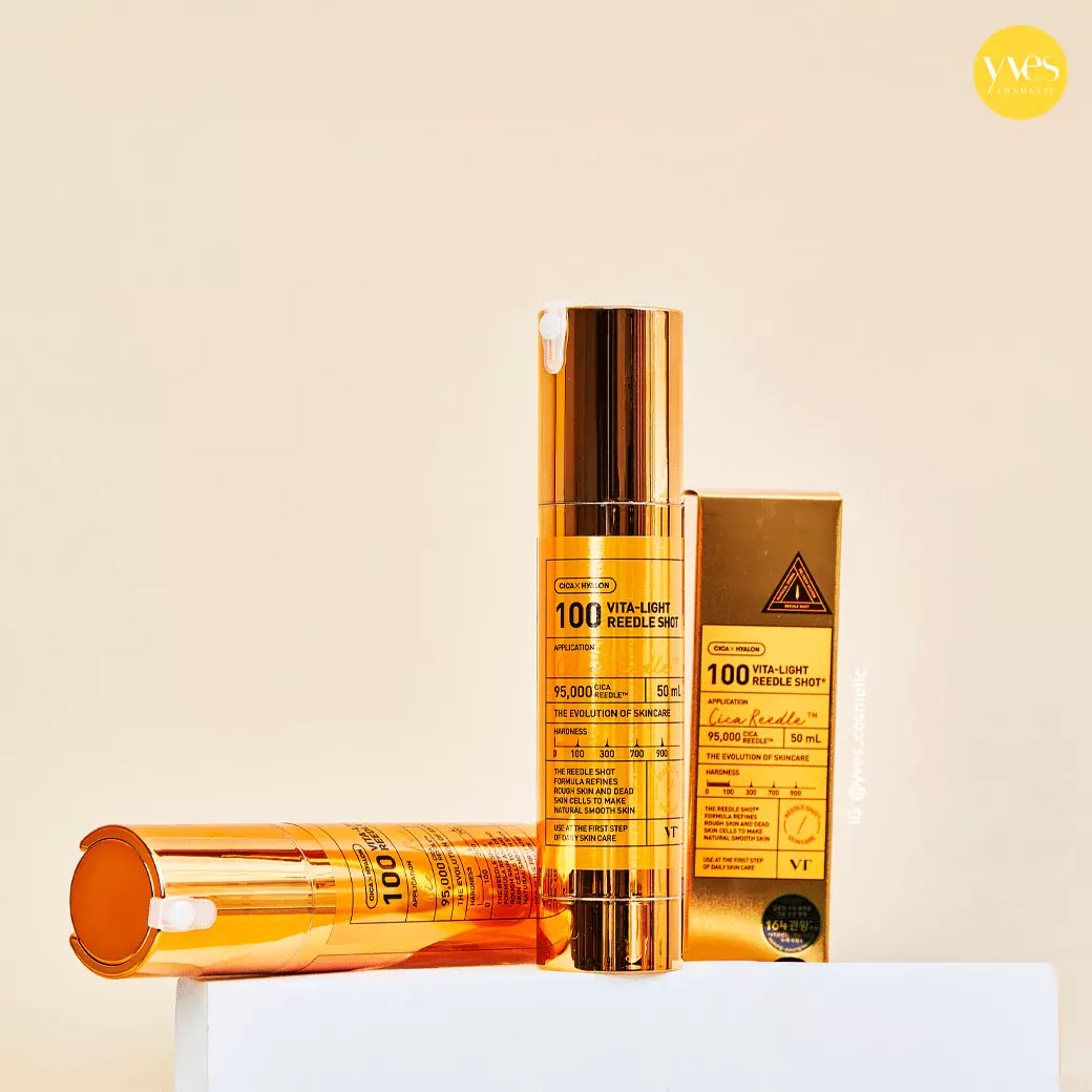 Бустер-сироватка з мікроголками та вітаміном С VT Cosmetics Vita-light Reedle Shot 100, 50 ml