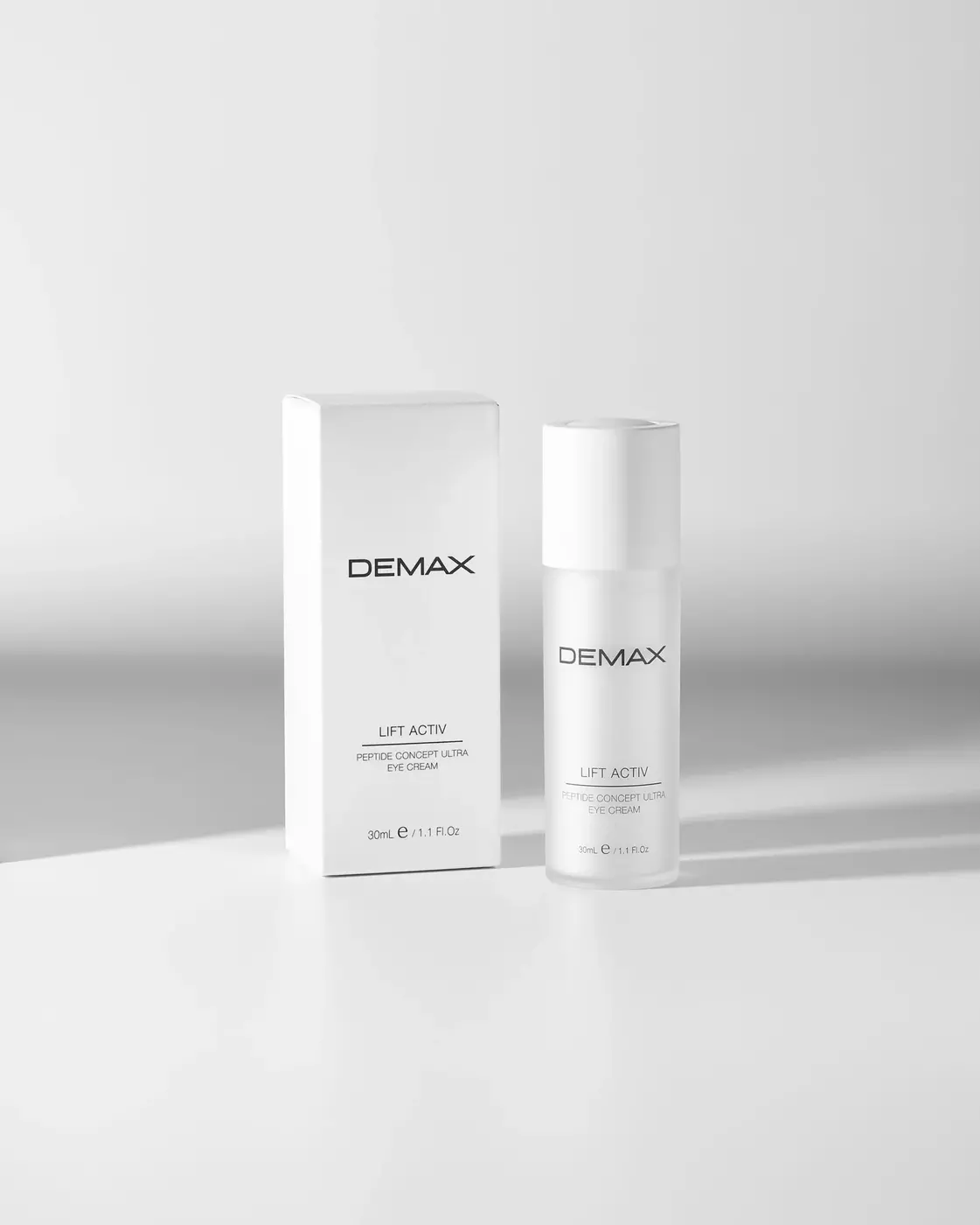 Крем під очі з пептидним комплексом та антиейдж-ефектом DEMAX LIFT ACTIVE EYE DEFENCE CREAM PEPTIDE SOLUTION, 15 ml