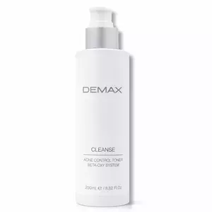 Тонер для проблемної та жирної шкіри DEMAX CLEANSE ACNE CONTROL TONER BETA-OXY SYSTEM, 250 ml