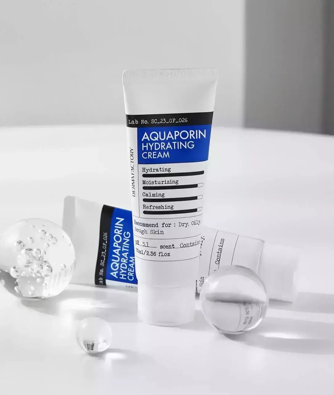 Зволожуючий гель-крем Derma Factory Aquaporin Hydrating Cream, 70 мл