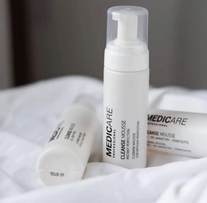 ОЧИЩУВАЛЬНА ПІНКА ДЛЯ ПРОБЛЕМНОЇ ШКІРИ MEDICARE CLEANSE MOUSSE ANTI-INFLAMMATORY + KERATOLYTIC 150 МЛ