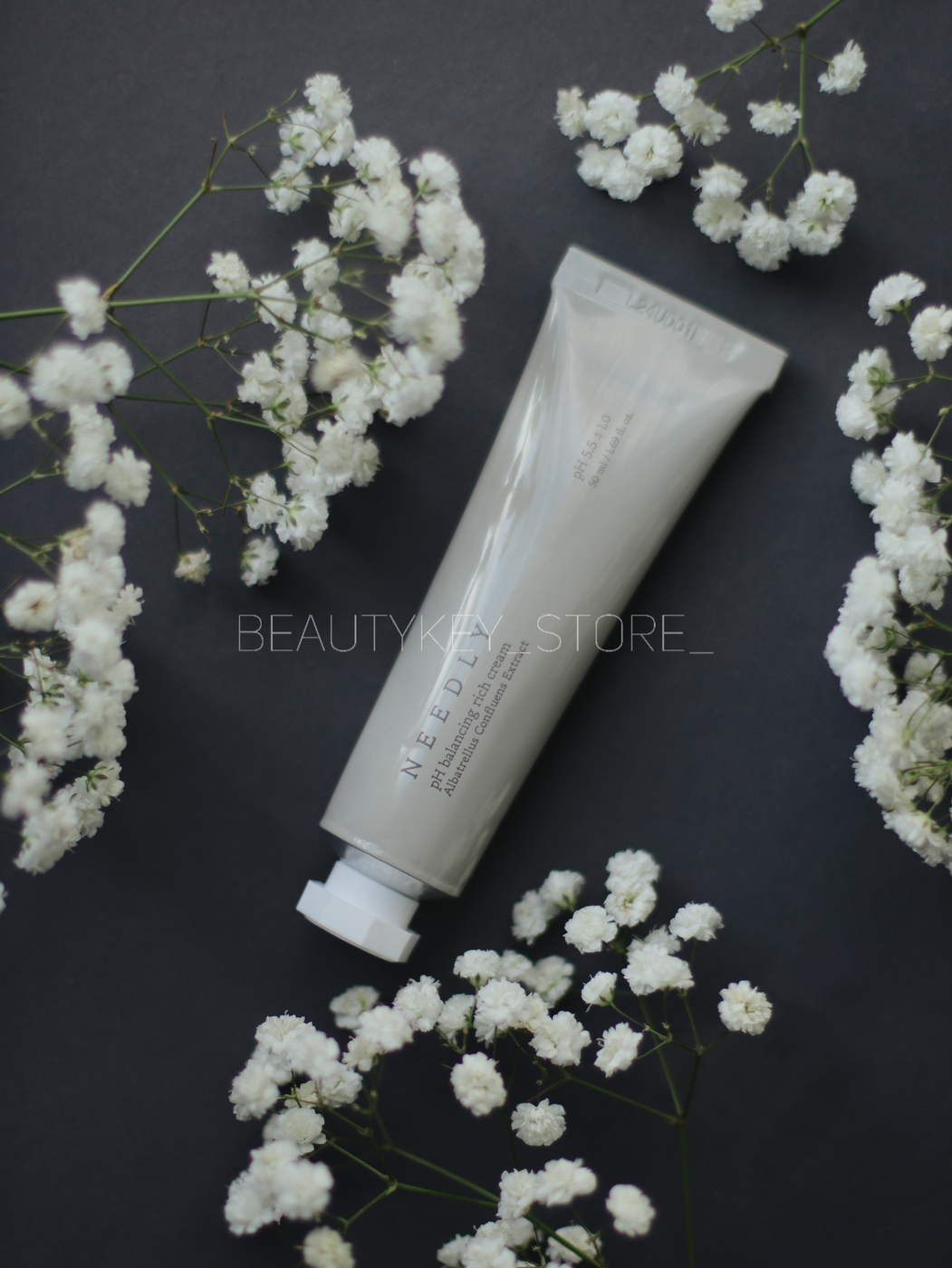 Інтенсивний зволожуючий крем з екстрактом гриба альбатреллус NEEDLY PH BALANCING RICH CREAM, 50 ml