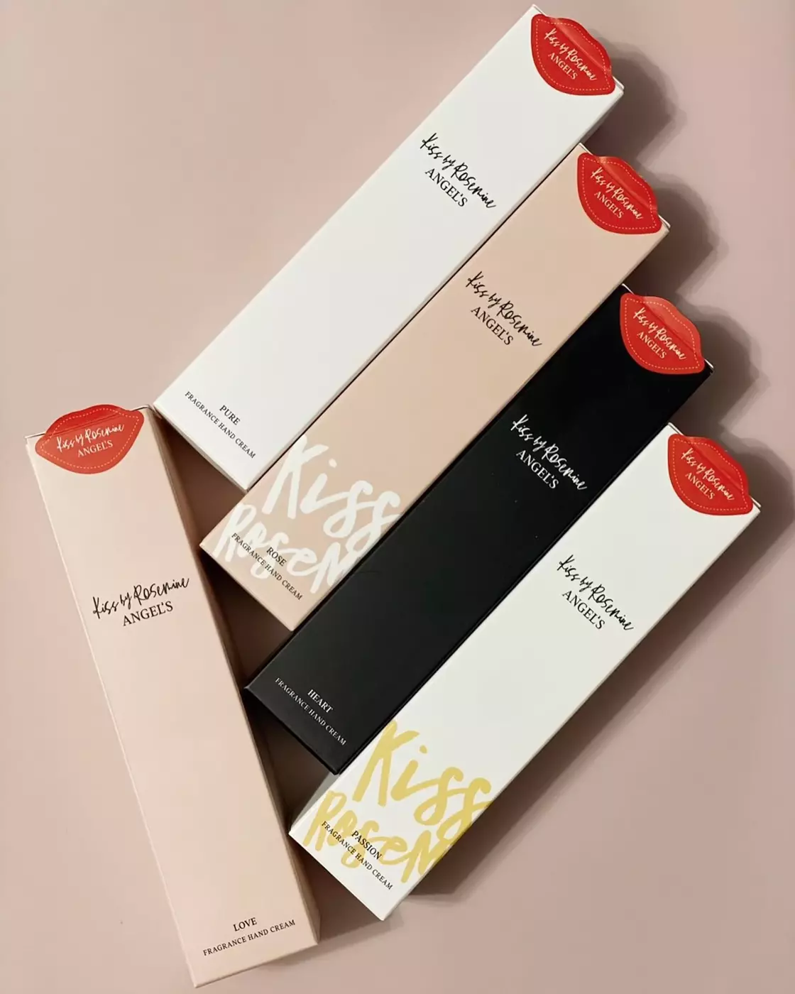 Крем для рук "Янгольська троянда" Kiss by Rosemine Fragrance Hand Cream Angel's Rose, 60 мл