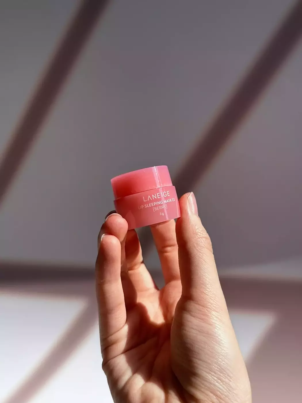 Ягідна бальзам-маска для губ (мініатюра) LANEIGE Special Care Lip Sleeping Mask /Berry/ 3g