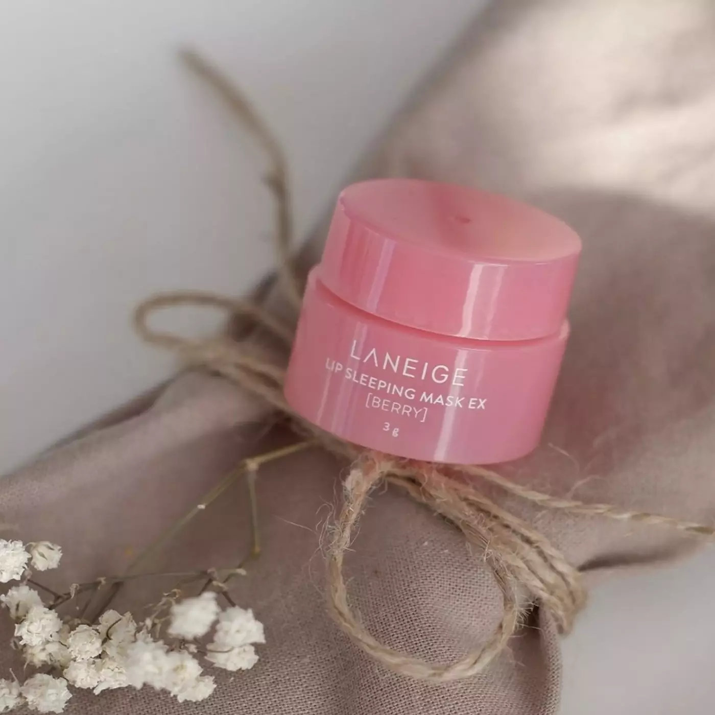 Ягідна бальзам-маска для губ (мініатюра) LANEIGE Special Care Lip Sleeping Mask /Berry/ 3g