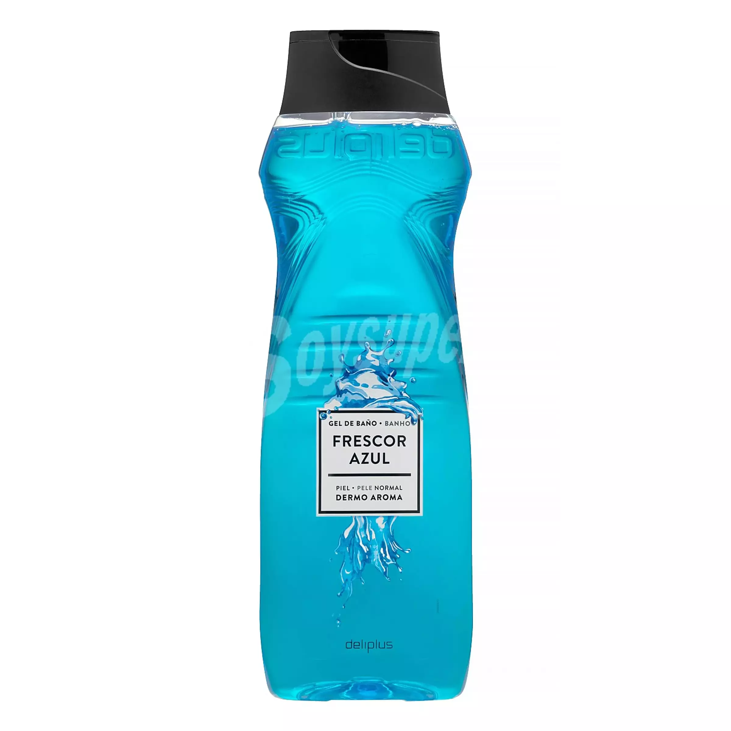 Парфумований гель для душу Deliplus Frescor Azul з охолоджуючим ефектом для нормальної шкіри, 750 мл