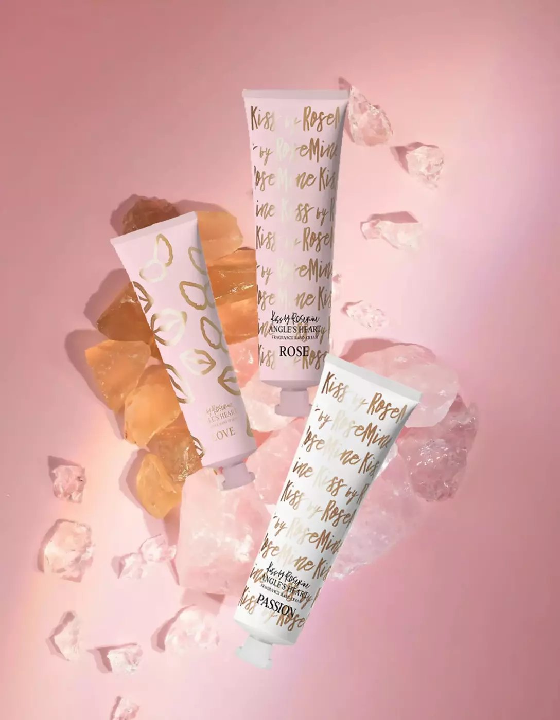 Крем для рук "Пристрасть Янгола" Kiss by Rosemine Fragrance Hand Cream Angel's Passion, 60 мл