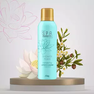 Гель-піна для душу з екстрактом квітів лотоса та жожоба Cien Spa Moments Shower Foam Relaxing Lotus & Jujube, 200 ml