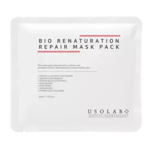 Відновлююча, заспокійлива та омолоджуюча маска Usolab Bio Renaturation Repair Mask, 30 мл