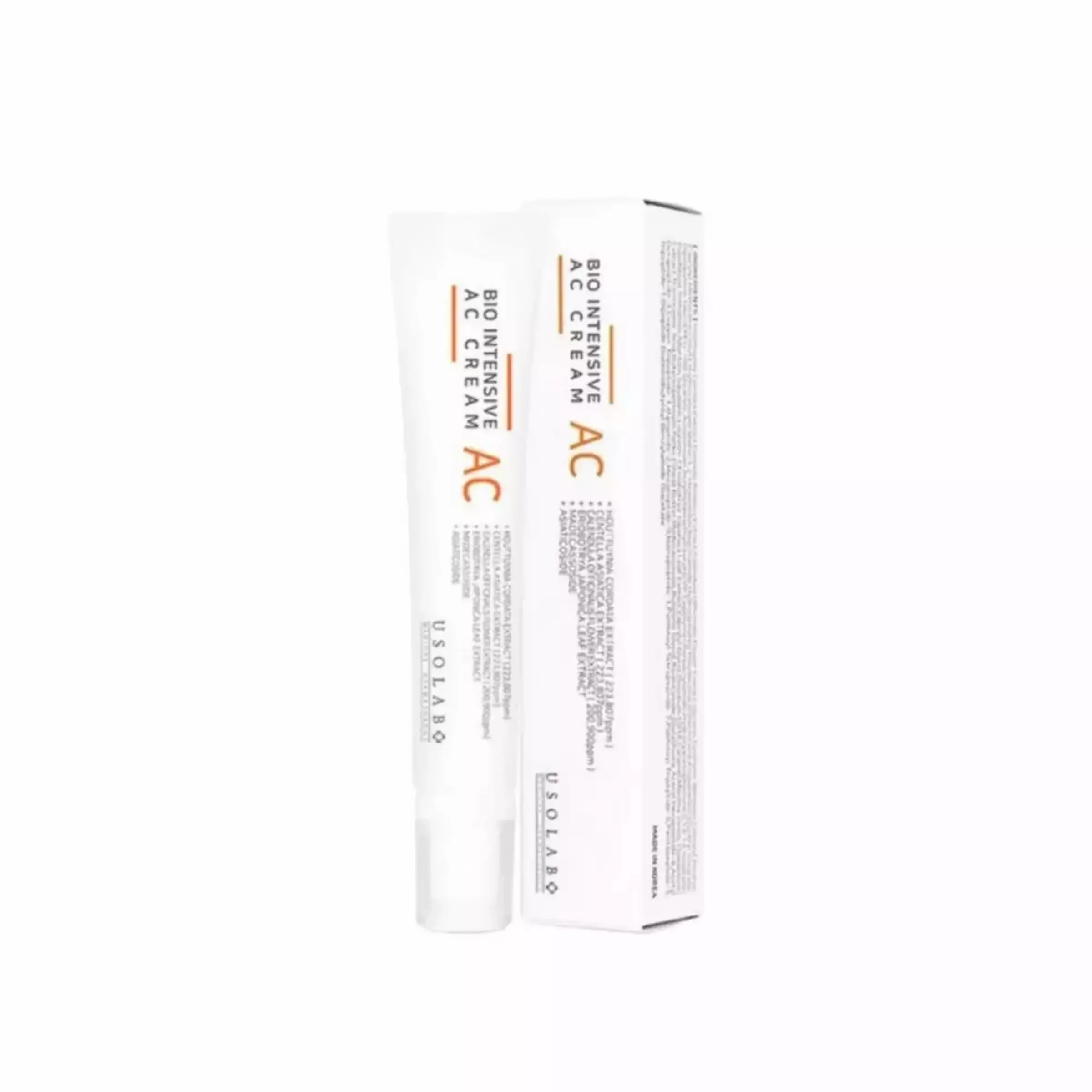 Активний крем від слідів постакне USOLAB Bio Intensive AС Cream, 15 мл 