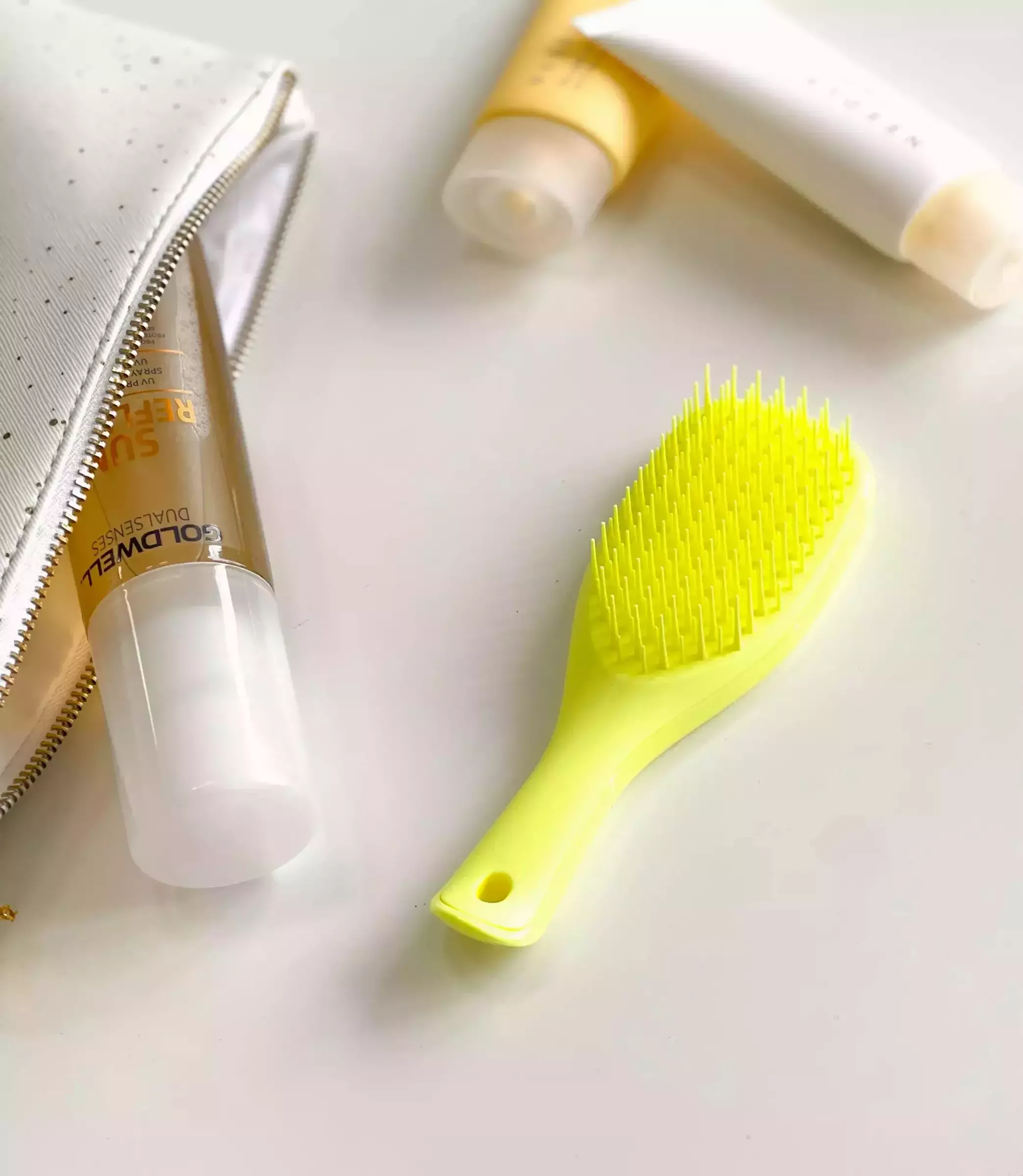 Щітка для волосся Tangle Teezer The Ultimate Detangler Mini Hyper Yellow