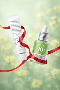 Комплекс ANTI-ACNE (серум + крем) для жирної та проблемної шкіри: ANUA Azelaic Acid 10% Soothing Serum & DR.ALTHEA 345 Relief Cream.