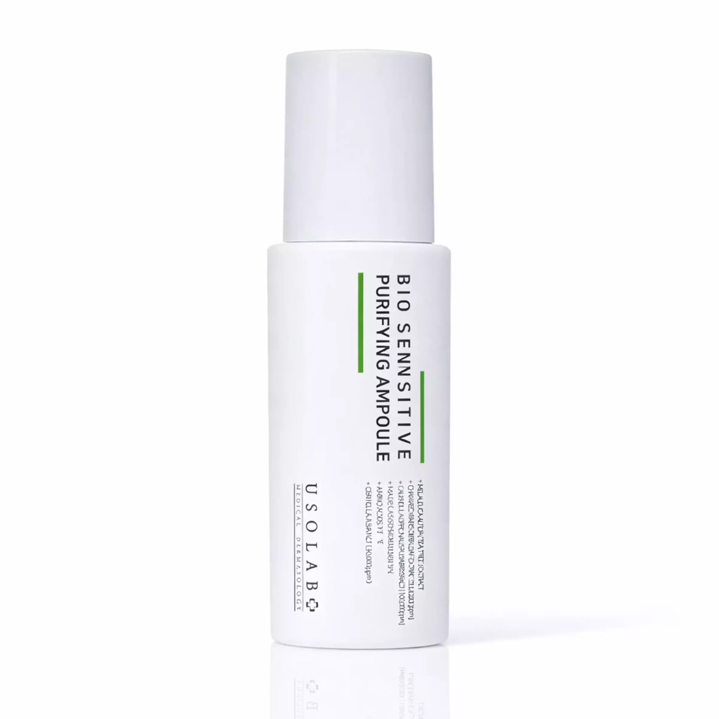 Ампула комплексного догляду за жирною, проблемною, шкірою з куперозом та розацеа USOLAB Bio Sensitive Purifying Ampoule, 50 ml