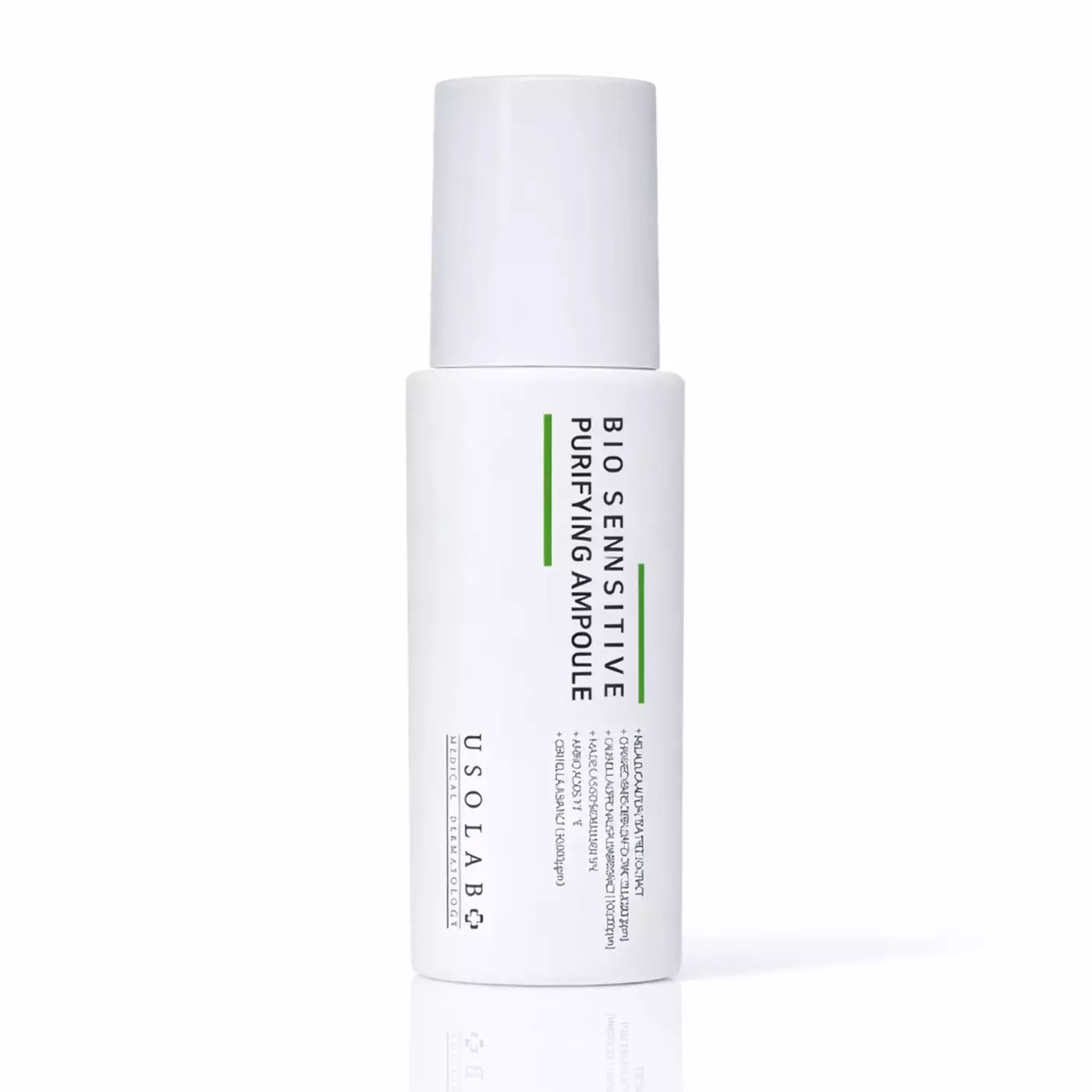 Ампула комплексного догляду за жирною, проблемною, шкірою з куперозом та розацеа USOLAB Bio Sensitive Purifying Ampoule, 50 ml