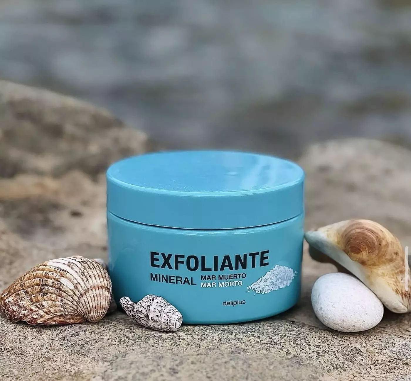 Скраб для тіла із солями Мертвого моря DELIPUS Exfoliante Mineral Mar Muerto, 400 г