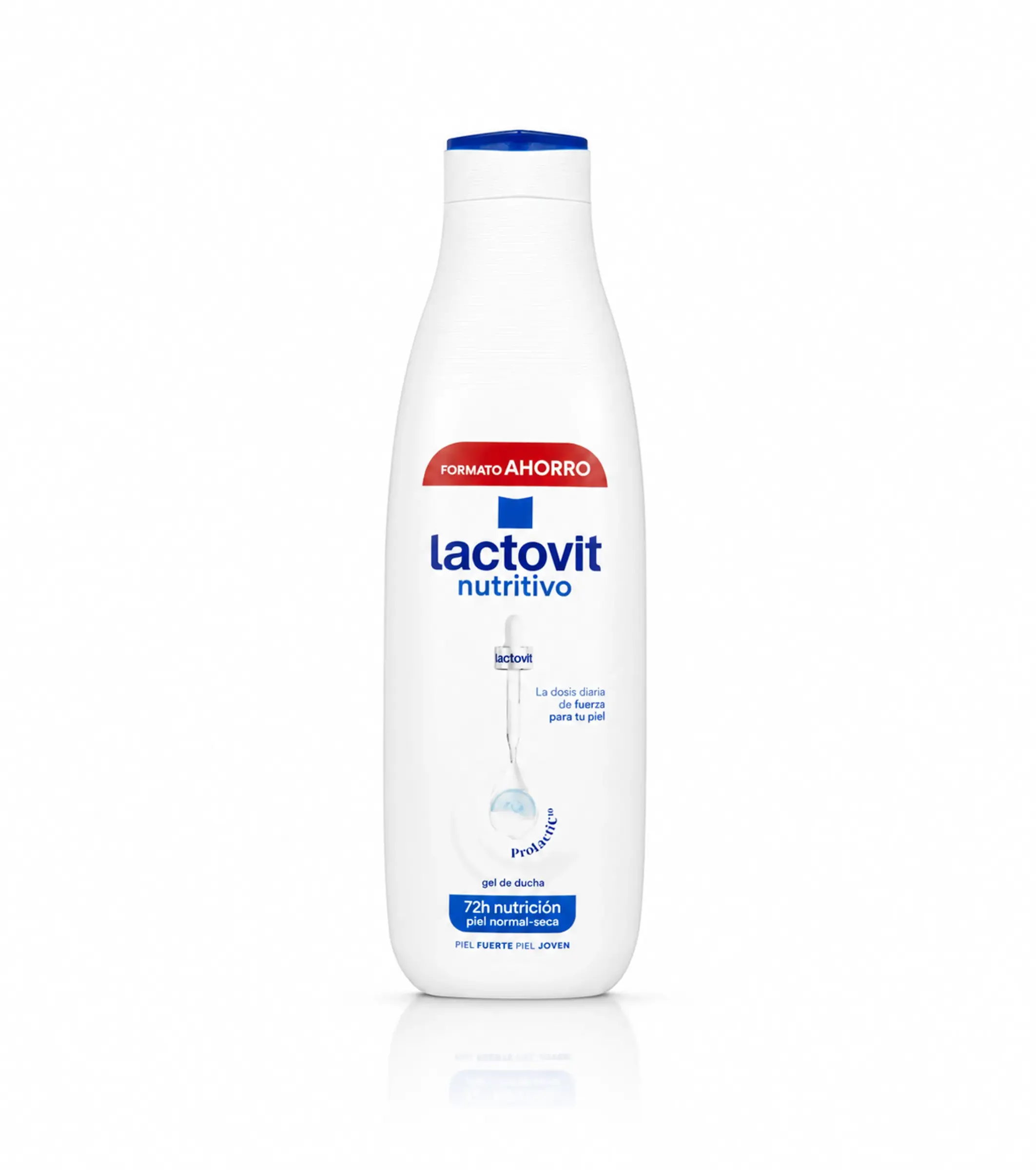 Гель для душу для нормальної та сухої шкіри Lactovit Nutritivo Original Gel De Ducha, 750 мл 