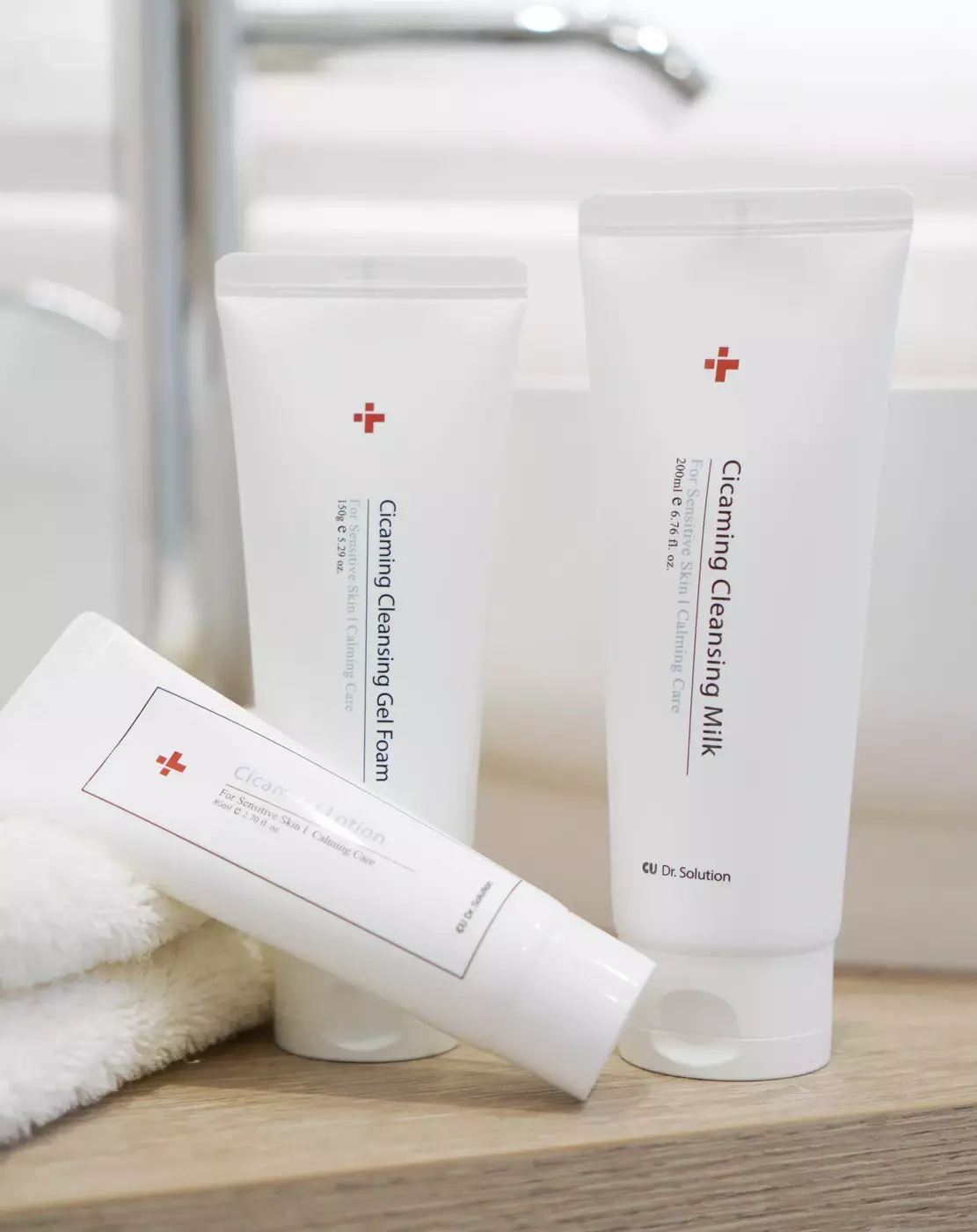 Очищуюче молочко з центеллою CU Dr.Solution Cicaming Cleansing Milk, 200 ml 