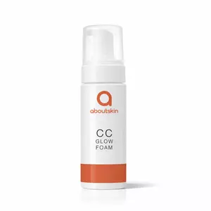 Антиоксидантна освітлююча пінка для вмивання About Skin СС Glow Foam, 150 мл