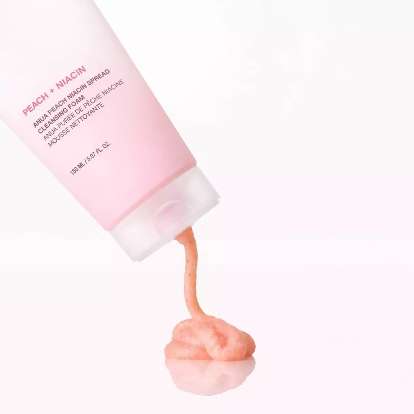 Очищувальна пінка з персиком та ніацинамідом ANUA Peach Niacin Spread Cleansing Foam, 150 мл