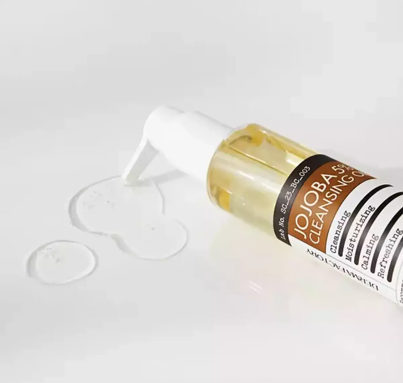 Гідрофільна олійка с олією жожоба DERMA FACTORY JOJOBA 5% CLEANSING OIL, 150 ml