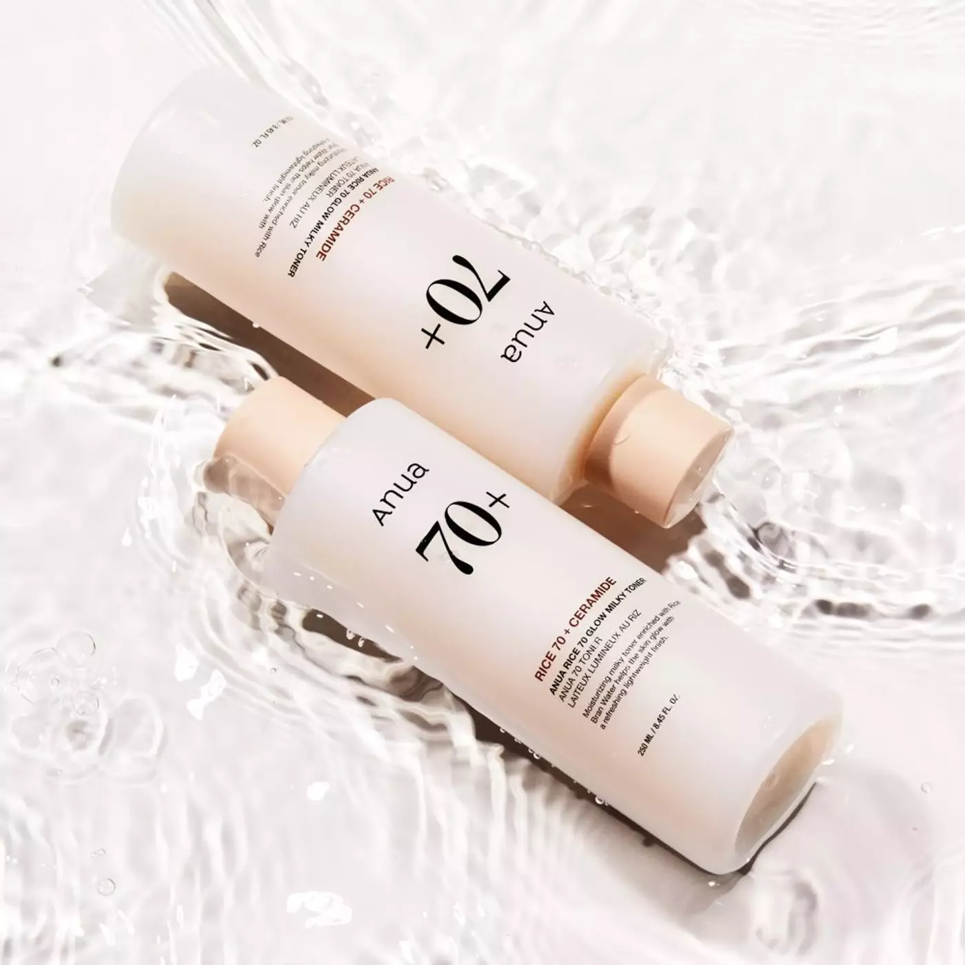 Живильний тонер з рисовим екстрактом і керамідами Anua Rice 70 Glow Milky Toner, 250 ml