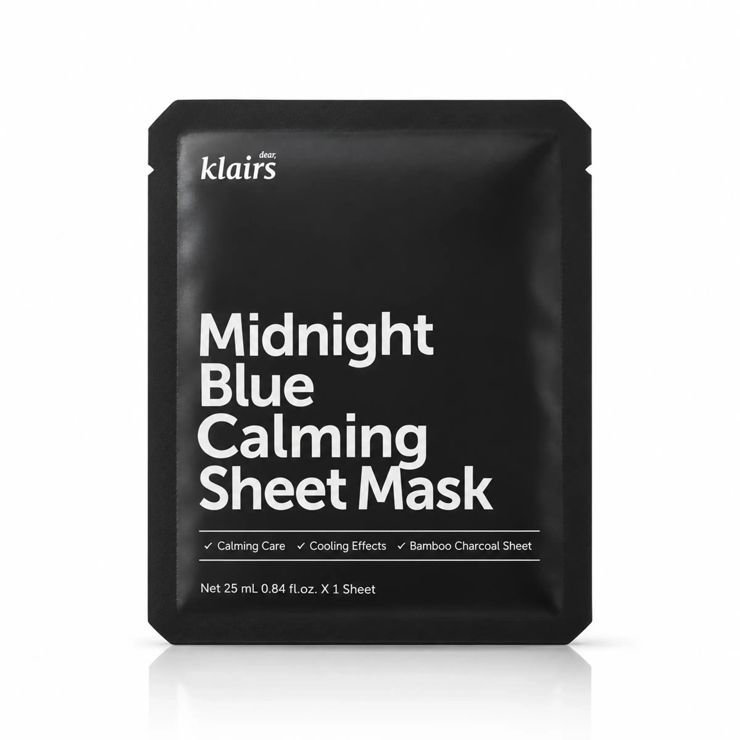 Заспокійлива тканинна маска DEAR, KLAIRS Midnight Blue Calming Sheet Mask, 1 шт.