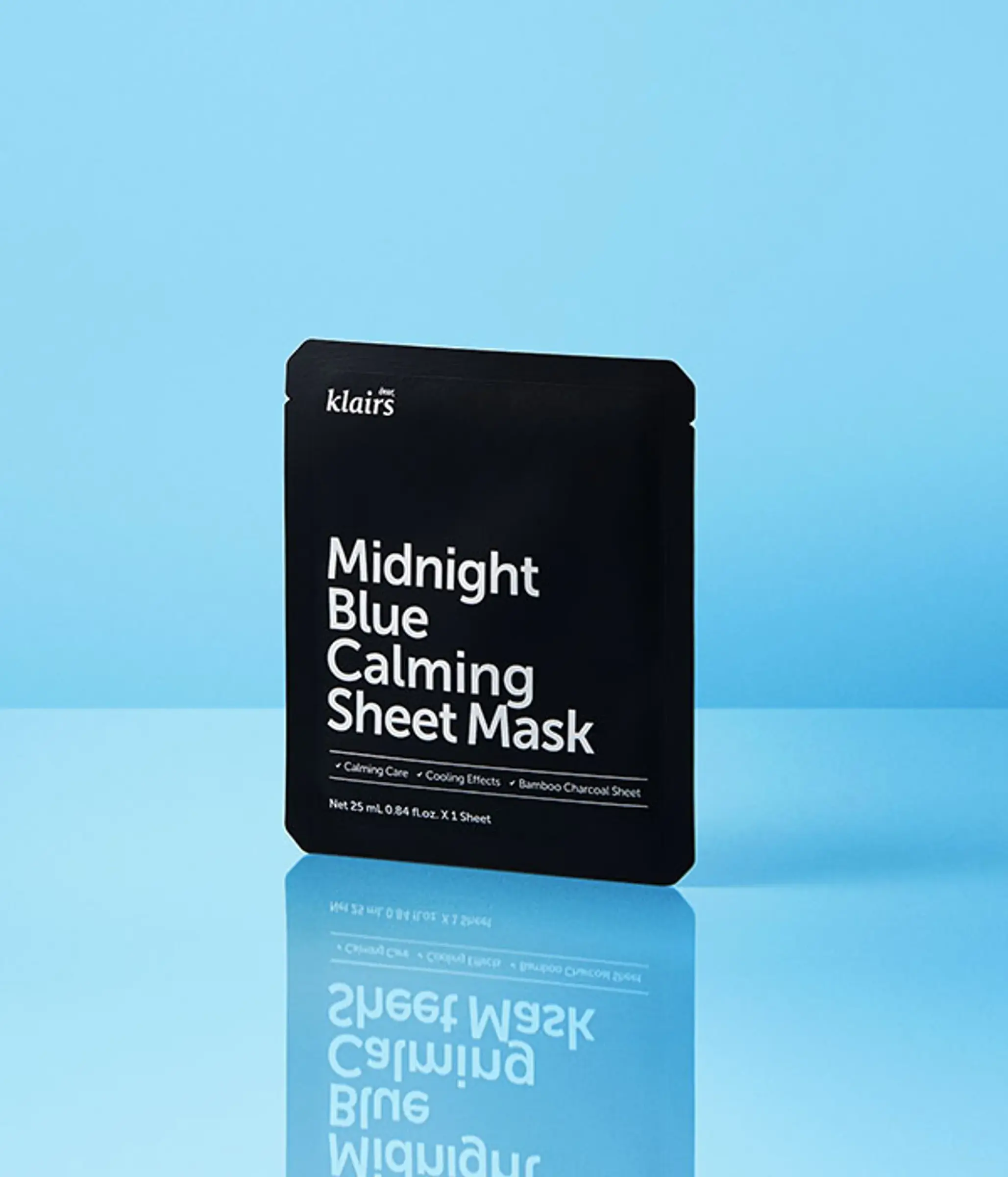 Заспокійлива тканинна маска DEAR, KLAIRS Midnight Blue Calming Sheet Mask, 1 шт.