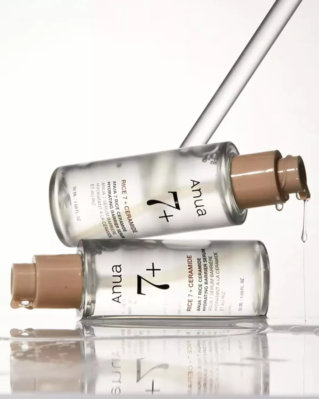 Поживна сироватка з рисовим екстрактом і керамідами Anua 7 Rice Ceramide Hydrating Barrier Serum,50ml
